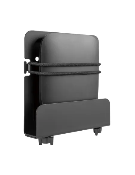 AISENS Soporte Universal De Pared Para Mini Pc, Router, Negro