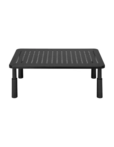 AISENS Soporte elevador multiusos para monitor portátil, negro