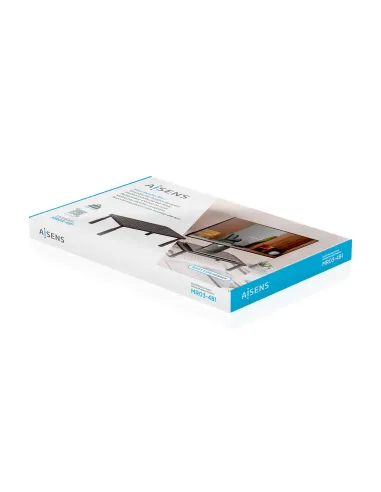 AISENS Soporte elevador multiusos para monitor portátil, negro