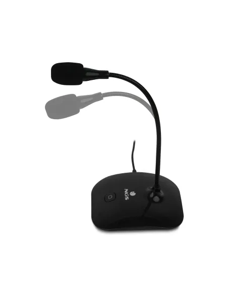 NGS MS 115 Negro Micrófono para PC