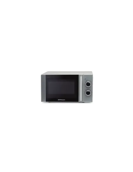 Microondas Orbegozo MI 2080/ 700W/ Capacidad 20L/ Plata