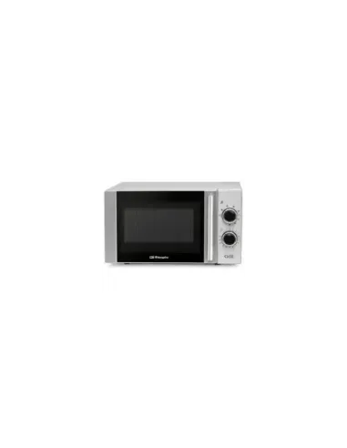 Microondas Orbegozo MIG 2082/ 700W/ Capacidad 20L/ Función Grill/ Gris