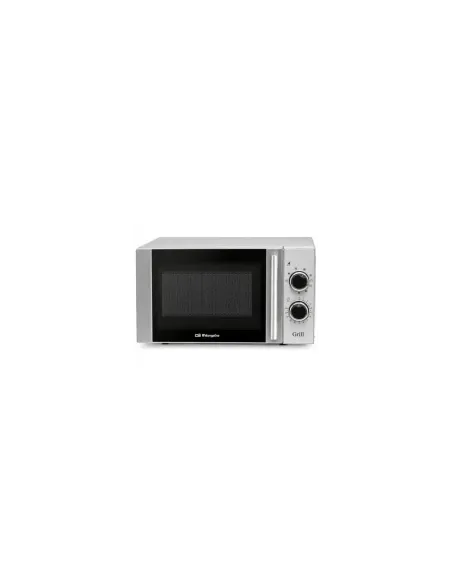 Microondas Orbegozo MIG 2082/ 700W/ Capacidad 20L/ Función Grill/ Gris