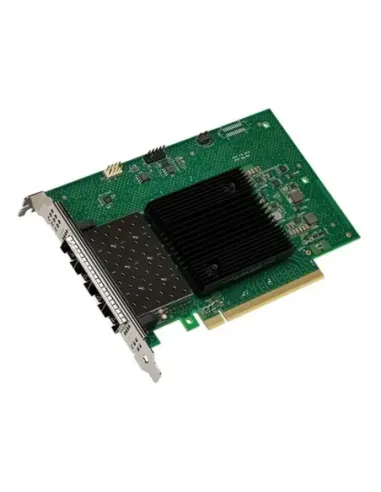 Tarjeta de red intel ethernet e810xxvda4blk svr 4x fibra pci express 4.0