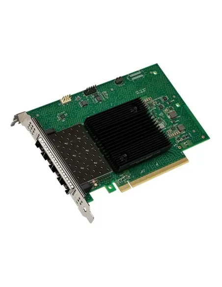Tarjeta de red intel ethernet e810xxvda4blk svr 4x fibra pci express 4.0