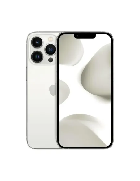 Telefono movil smartphone apple iphone 13 pro - 128gb - 6.1 pulgadas plata acondicionado
