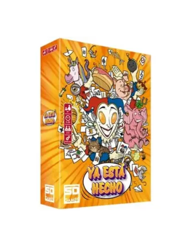 Juego de mesa ya está hecho