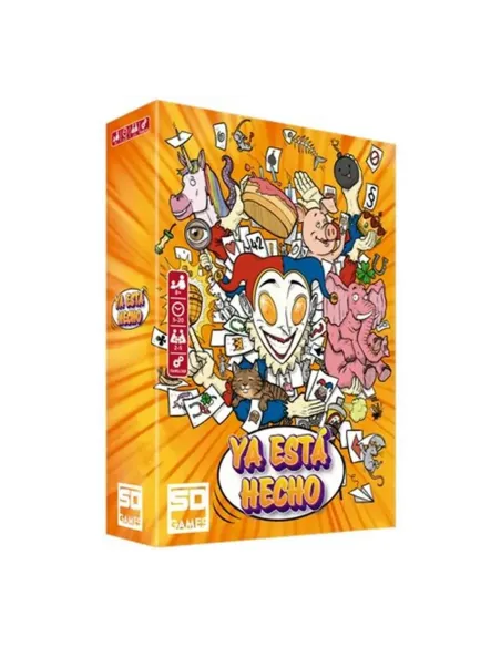 Juego de mesa ya está hecho
