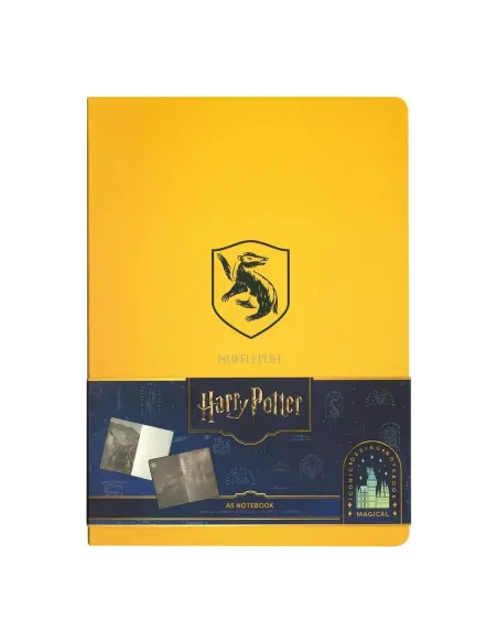Hufflepuff cuaderno tapa blanda harry potter