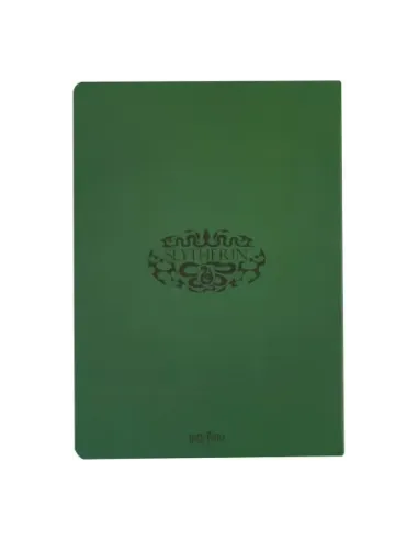Slytherin cuaderno tapa blanda harry potter