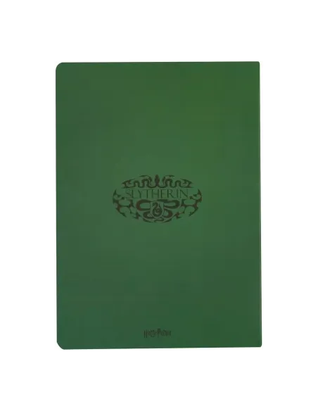 Slytherin cuaderno tapa blanda harry potter