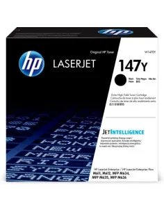 HP Cartucho de tóner Original HP LaserJet 147Y negro de capacidad superior