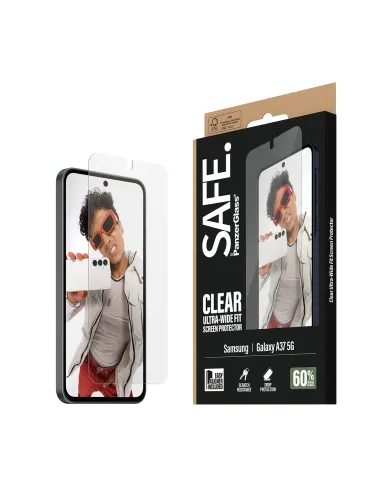 PanzerGlass SAFE. by ® Screen Protector Samsung Galaxy A37 5G | Ultra-Wide Fit w. EasyAligner Protector de pantalla 1 pieza(s)