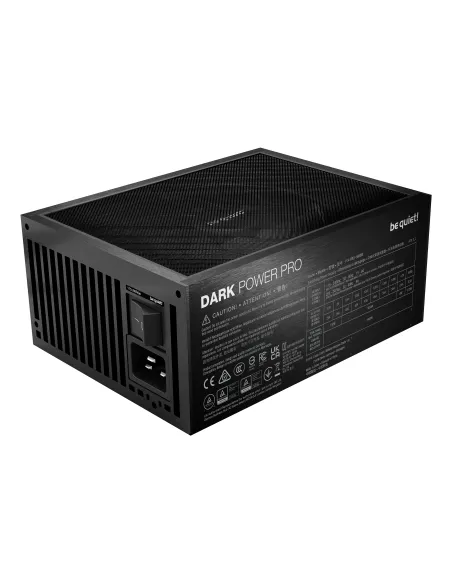 be quiet! Dark Power Pro 14 IO unidad de fuente de alimentación 1600 W 20+4 pin ATX ATX Negro