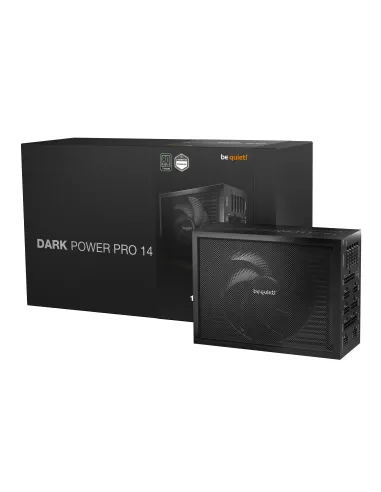 be quiet! Dark Power Pro 14 IO unidad de fuente de alimentación 1600 W 20+4 pin ATX ATX Negro