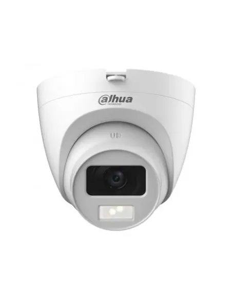 (DH-HAC-HDW1200CLQP-IL-A-0280B-S6) DAHUA CÁMARA HÍBRIDA TURRET HDCVI 2MP LUZ DUAL INTELIGENTE MICRO INTEGRADO 2.8MM