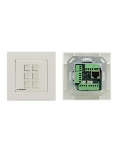 Kramer Electronics RC-306/EU-80/86(W) módulo digital y analógico i / o