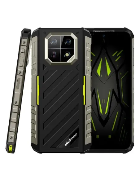 ULEFONE SMARTPHONE ARMOR 22 GREEN 4G/ 6.58" HD/ HELIO G96/128GB ROM/8GB RAM/8MP/6600MAH/IP68