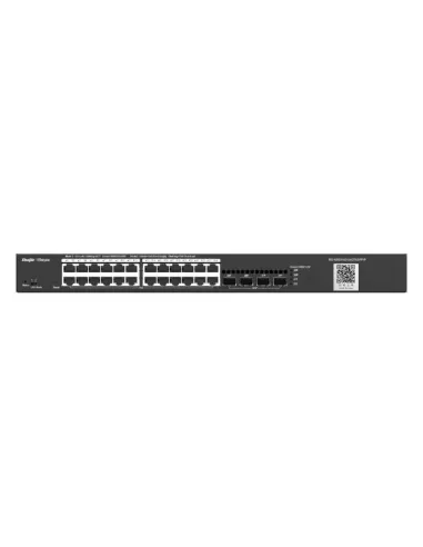 Ruijie Switch L2 24 GbE POE/POE+ 4 SFP 370W