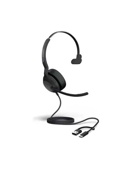 Auriculares jabra evolve2 50 ms mono negro