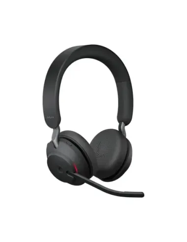Auriculares jabra evolve2 65 ms stereo inalambrico negro