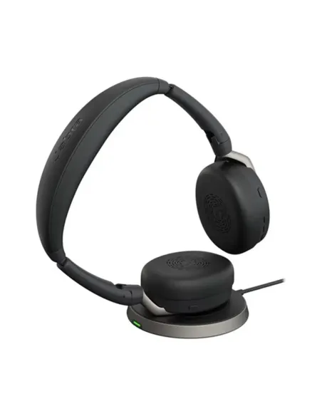 Auriculares jabra evolve2 65 flex uc stereo inalambrico negro