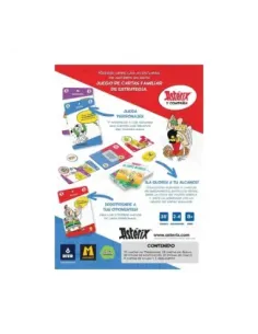 Juego de cartas asterix y compañía