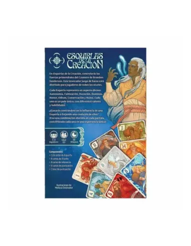 Juego de mesa esquirlas de la creación