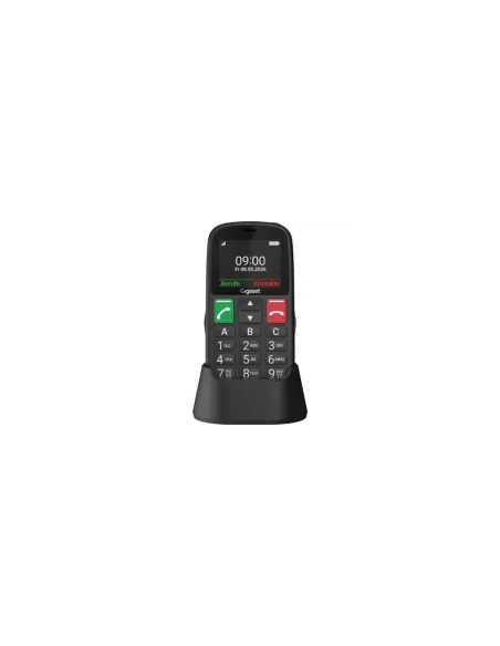 Teléfono Móvil Gigaset GL30 para Personas Mayores/ 4G/ Negro