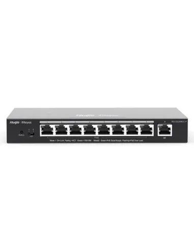 Ruijie Switch 9xGb RJ45 (8 PoE/POE+) 120W Steel