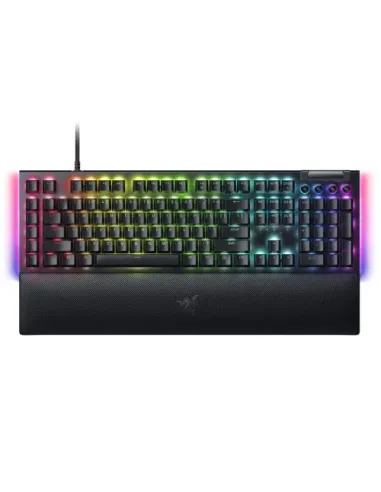 TECLADO RAZER BLACKWIDOW V4 GREEN SWITCH (USA) (RZ03-04690100-R3M1)