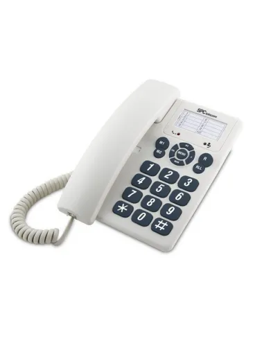 SPC 3602B Telefono ORIGINAL 3M ML LCD Blanco