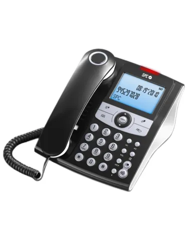 TELEFONO FIJO SPC ELEGANCE ID NEGRO