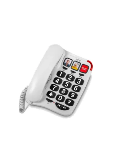 SPC 3295B Telefono CONFORT NUMBERS 2 Blanco