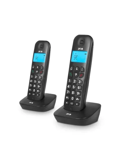 SPC 7302N Telefono DECT AIR PRO DUO Negro