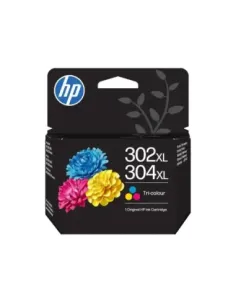 HP Cartucho de Tinta Original HP 302XL/304XL tricolor