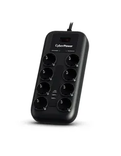 CyberPower P0820SUF0-DE limitador de tensión Negro 8 salidas AC 200 - 250 V 1,8 m