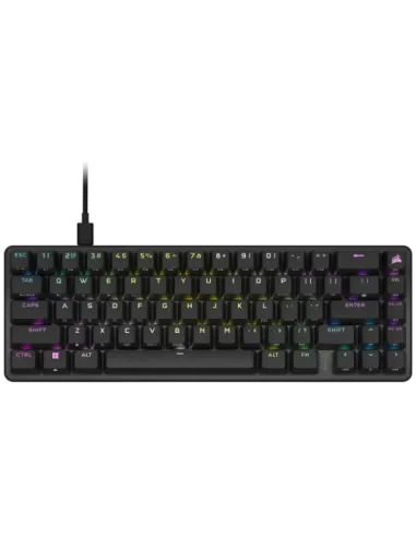 Corsair CH-91A401A-ES teclado USB QWERTZ Español Negro