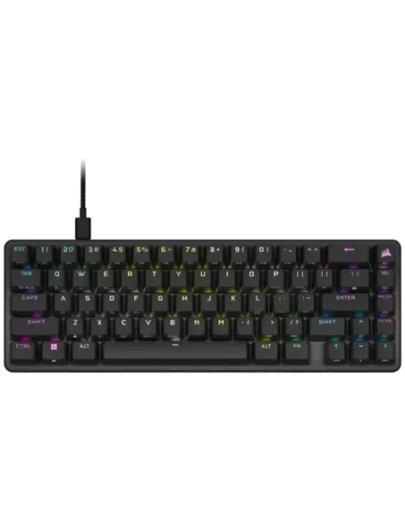 Corsair CH-91A401A-ES teclado USB QWERTZ Español Negro
