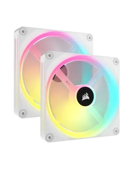 Corsair CO-9051008-WW sistema de refrigeración para ordenador Carcasa del ordenador Ventilador 14 cm Blanco 2 pieza(s)