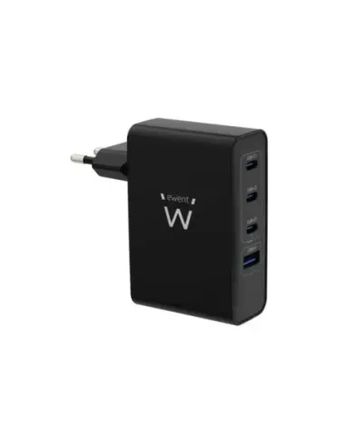 EWENT Cargador Gan Fast 100W 4 USB