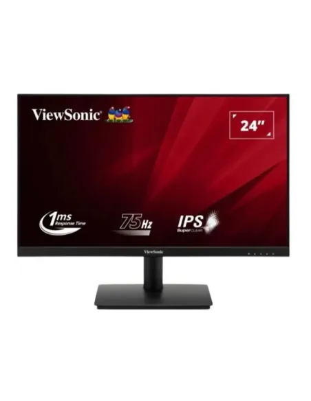 Monitor led 24 pulgadas viewsonic va240 - h2 ips -  fhd -  hdmi -  vga -  75hz -  1ms -  vesa 75x75