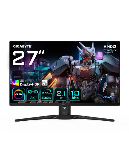 GIGABYTE AORUS FO27Q5P Monitor Gaming OLED QHD
