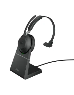 Jabra Evolve2 65 Auriculares Inalámbrico Diadema Oficina Centro de llamadas USB tipo A Bluetooth Base de carga Negro