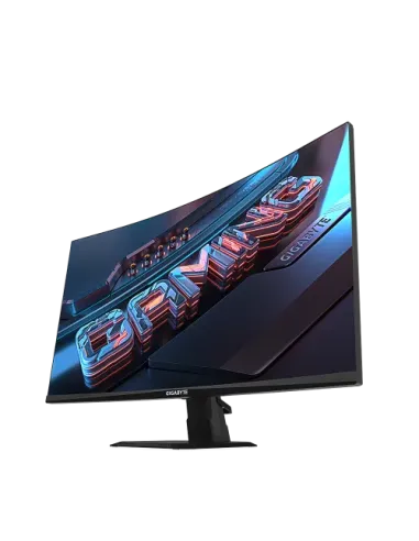 GIGABYTE GS27QC 27" Monitor de juego curvo QHD - 2560 x 1440 (QHD), 165Hz, 1ms, 250 cd/m², FreeSync Premium, listo para HDR, HDM