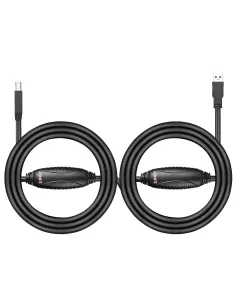 Lindy 43098 cable USB USB 3.2 Gen 1 (3.1 Gen 1) 10 m USB A USB B 5 Gbit s Negro 2