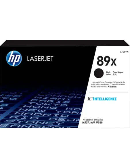 HP Cartucho de tóner Original HP LaserJet 89X negro de alta capacidad