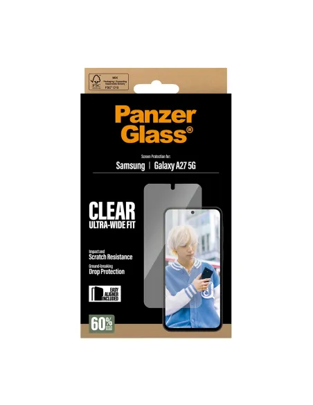 PanzerGlass ® Screen Protector Samsung Galaxy A27 5G | Ultra-Wide Fit w. EasyAligner Protector de pantalla 1 pieza(s)