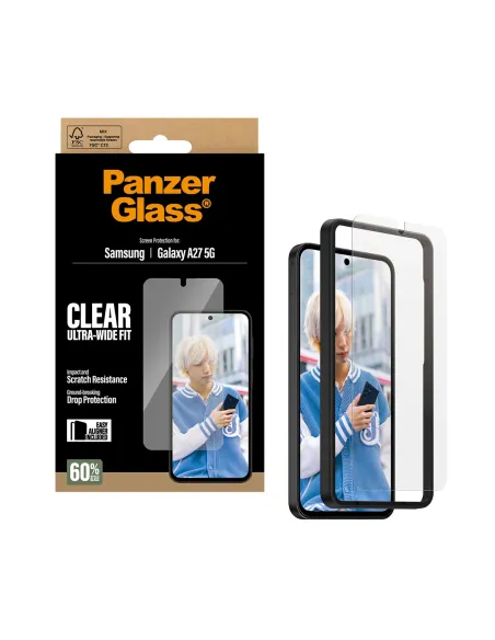 PanzerGlass ® Screen Protector Samsung Galaxy A27 5G | Ultra-Wide Fit w. EasyAligner Protector de pantalla 1 pieza(s)