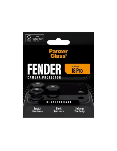 PanzerGlass ® Fender Camera Lens Protector Blackcurrant iPhone 18 Pro Protector de pantalla 1 pieza(s)